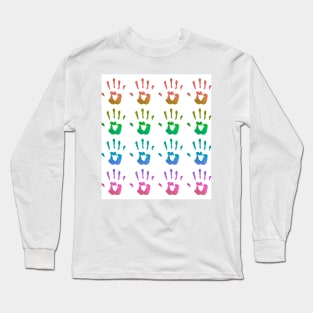 Handprints Long Sleeve T-Shirt